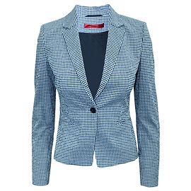 Hugo Boss Blazer a quadri blu Blu