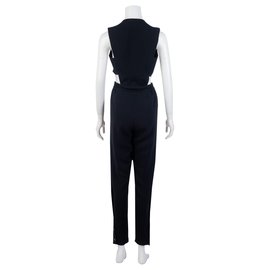 Jonathan Simkhai-Sleeveless Skinny Jumpsuit-Black