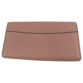 Louis Vuitton-Louis Vuitton Pink Taurillon Capucines Wallet-Pink,Other