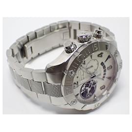 Zénith-ZENITH Defy classic opened Chrono silver Genuine goods Mens-Silvery