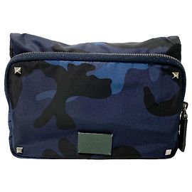 Valentino Garavani Clutch bag Navy blue