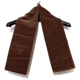Sciarpa Prada Marrone