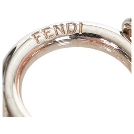 Fendi-Fendi Pink Fur Pom-Pom Key Chain-Pink
