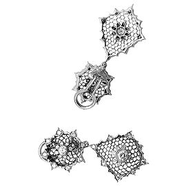 Buccellati "Spitze" Ohrringe, Diamanten. Andere