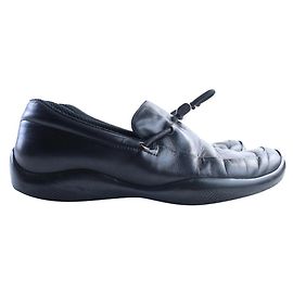 Prada PR2352 men's 7.5B Black Leather Drawstring Sport Sneaker Other