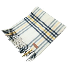 Hermès-Hermès scarf-White