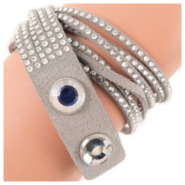 Swarovski-Bracelet Swarovski-Gris