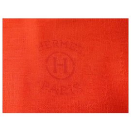 Hermès-Hermès scarf-Red