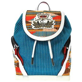Christian Louboutin Rucksack Blau