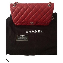 Chanel-Jumbo-Vermelho