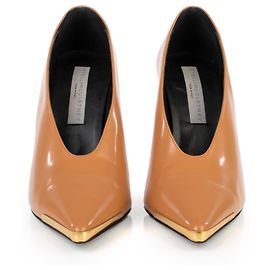 Stella Mc Cartney Décolleté a punta con tomaia alta Stella McCartney Marrone Carne