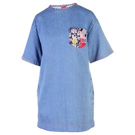 Marc by Marc Jacobs Verziertes Jeanskleid Blau
