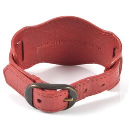 Balenciaga-Balenciaga Red Classic Bracelet-Red