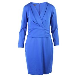 Escada Abito midi a maniche lunghe Blu Blu navy