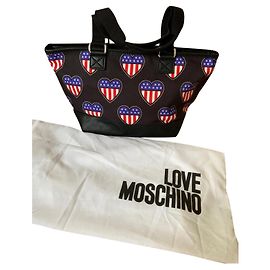 Love Moschino Cœur américain Noir