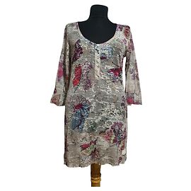 Túnica Odd Molly de Viscose Multicor Multicor