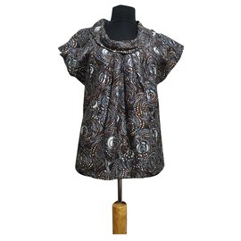 Blusa in seta Tibi Multicolore