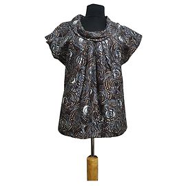 Blouse en soie Tibi Multicolore