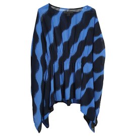Michael Kors Bluse Blau Blau