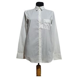 Filippa K White Cotton Shirt XS White