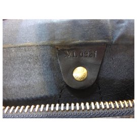 Louis Vuitton-Speedy 35 Cuir épi noir-Black