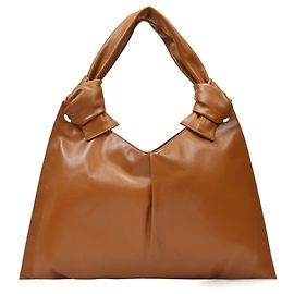 Little Liffner Knot Day Bag em couro caramelo Marrom