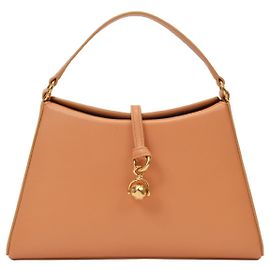 Nanushka Noya Mini Bolsa em Couro Vegan Marrom Marrom