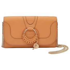 See by Chloé Cartera larga Hana en cuero rosa ruborizado Rosa