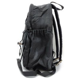 Prada-Black Nylon Tessuto Hiking Backpack-Other