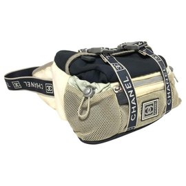 Chanel-Sports Line CC Logo Bum Bag Waist Pouch Fanny Pack-Other