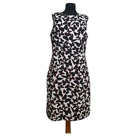 Vestido de algodão Kate Spade com estampa de borboletas Multicor