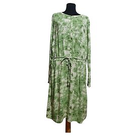 Noa Noa Kleid Grün Viskose XXL Grün