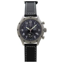 Autre Marque NEW TOT CHRONOGRAPH TYPE WATCH 33 Limited edition 95/100 QUARTZ 43 MM + BOX Black