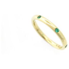 NEUN POMELLATO ALLIANCE GLÜHWÜRMCHEN EIN RING.zu002/ Ö9/ ZF 54 Smaragdgold + BOX Golden