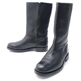 CALZADO JM WESTON 7mi 41 BOTAS GRANDES PIEL NEGRA SEMILLA Negro