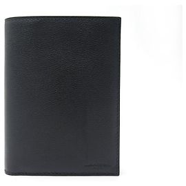 NEW LANCEL WALLET A03141 8CC IN BLACK LEATHER + WALLET CARD HOLDER BOX Black