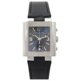 Dior-CHRISTIAN DIOR RIVA D WATCH81-100 33 MM QUARTZ STEEL BOX STEEL WATCH-Silvery