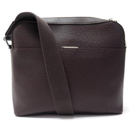 Louis Vuitton-NEW LOUIS VUITTON ANTON BAG PM M34412 TAIGA NEW BAG LEATHER STRAP-Other