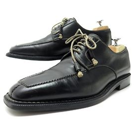 Autre Marque SCARPE DERBY STEFANOBI 10.5 44.5 Scarpe in pelle nera Nero
