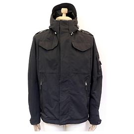 NEW NAPAPIJRI JACKET PARKA JACKET 50 M IN BLACK POLYESTER NEW BLACK COAT Black