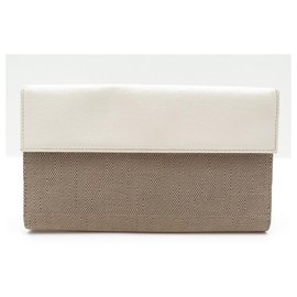 Fendi-Fendi Wallet 8M0097 MONOGRAM FF CANVAS & BROWN COIN WALLET LEATHER-Brown