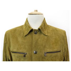 Autre Marque-CASACO MATCHLESS NEW PILOT JACKET MAN T52 L SUEDE JACKET CAMEL SUEDE COAT-Caramelo