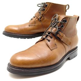 SAPATOS HESCHUNG PYRUS ANKLE BOOTS 9.5 43.5 SAPATOS BROWN COUROTS Marrom