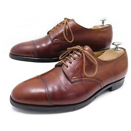 JOHN LOBB DERAN DERBY SCHUHE 7.5E 41.5 GROSSE BRAUNE LEDERSCHUHE Braun