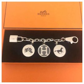 Hermès Charm para bolso Breloque Olga Hardware de plata