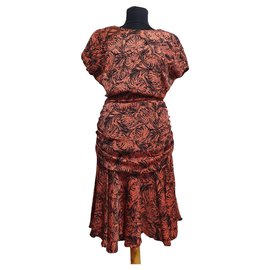 Robe Nicole Miller Multicolore Polyester Taille M Multicolore
