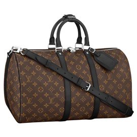 Louis Vuitton-LV Keepall 45 eclisse-Marrone