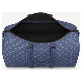 Louis Vuitton-LV Keepall 50 Ombra blu-Blu
