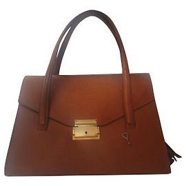 Lancel bolsa guarda-chuva vintage Marrom