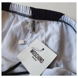 Moschino-Swimwear-Black,White